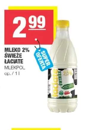 Mleko świeże Łaciate Mlekpol 2%