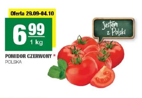 Pomidory czerwone polskie