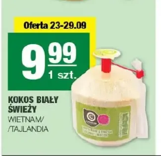Kokos biały świeży