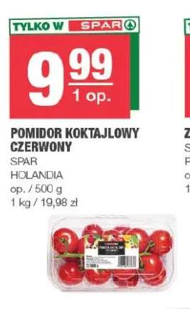 Pomidory koktajlowe czerwone Spar