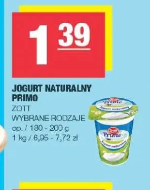 Jogurt naturalny Primo Zott