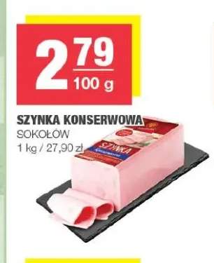 Szynka konserwowa Sokołów