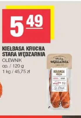 Kiełbasa krucha Stara Wędzarnia Olewnik