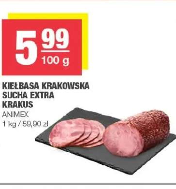 Kiełbasa krakowska sucha extra Krakus