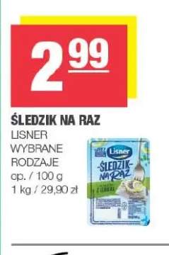 Śledzik na raz Lisner