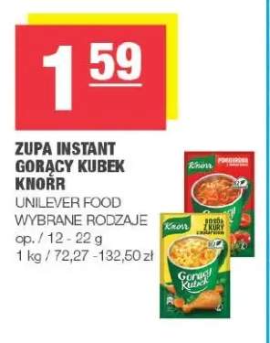 Zupa instant Gorący Kubek Knorr