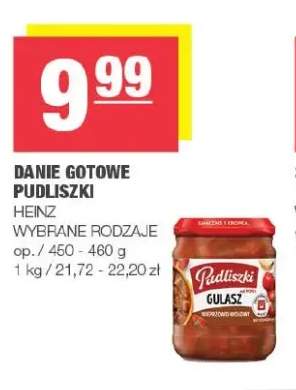 Danie gotowe Pudliszki
