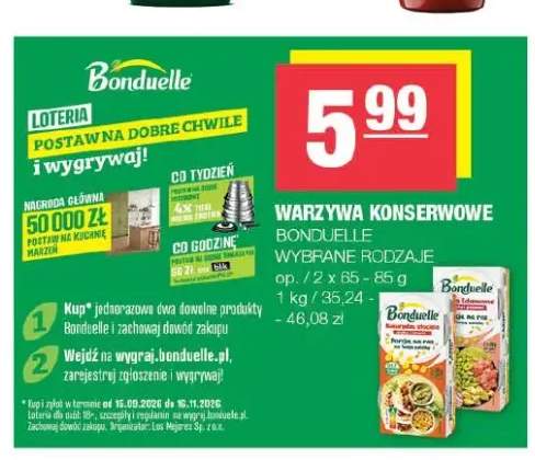 Warzywa konserwowe Bonduelle 2-pak