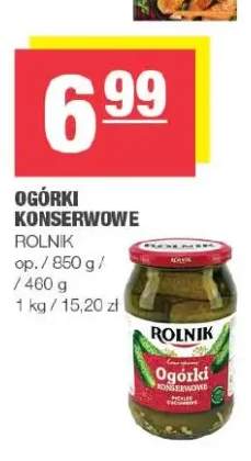 Ogórki konserwowe Rolnik