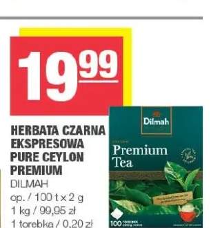 Herbata czarna ekspresowa Pure Ceylon Premium Dilmah