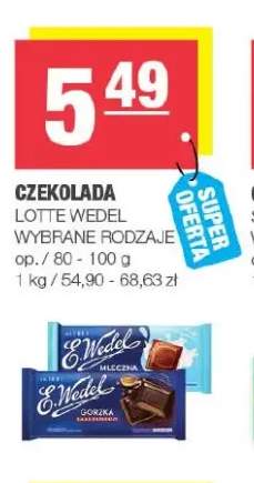 Czekolada E.Wedel