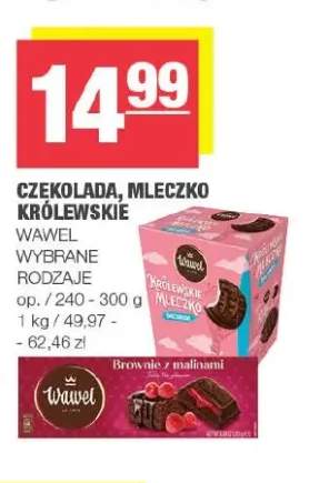 Czekolada Wawel +1 wariant