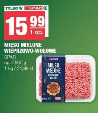 Mięso mielone wieprzowo-wołowe SPAR