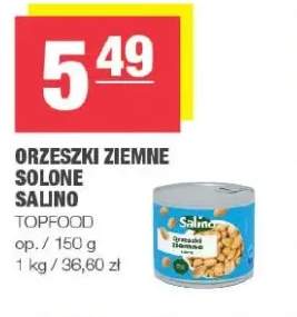 Orzeszki ziemne solone Salino