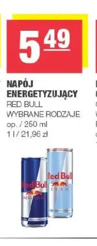 Napój energetyzujący Red Bull