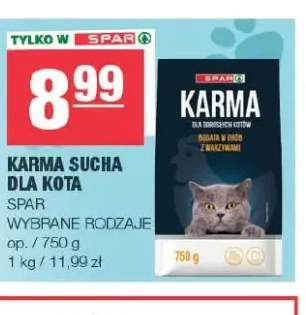 Karma sucha dla kota SPAR