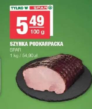 Szynka podkarpacka SPAR