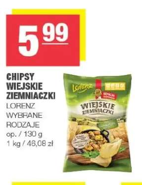 Chipsy Wiejskie Ziemniaczki