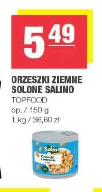 Orzeszki ziemne solone Salino