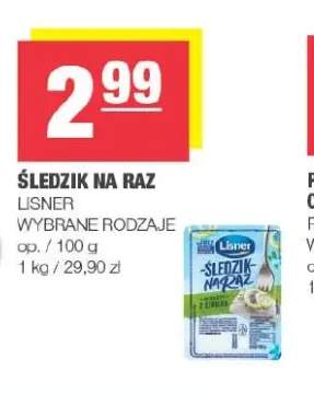 Śledzik na raz Lisner