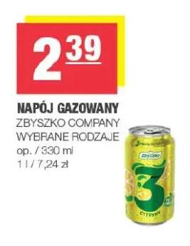 Napój gazowany Zbyszko