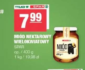 Miód nektarowy wielokwiatowy Spar