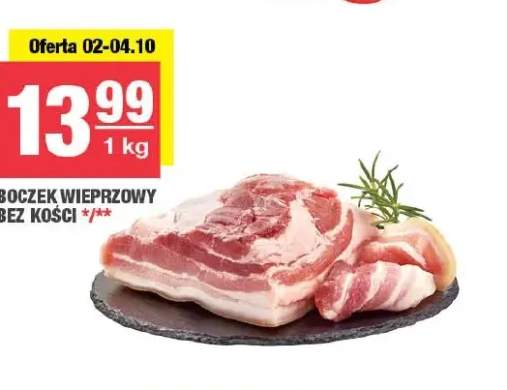 Boczek wieprzowy bez kości