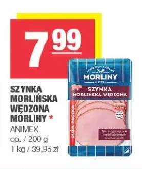 Szynka morlińska wędzona Morliny