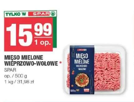 Mięso mielone wieprzowo-wołowe SPAR