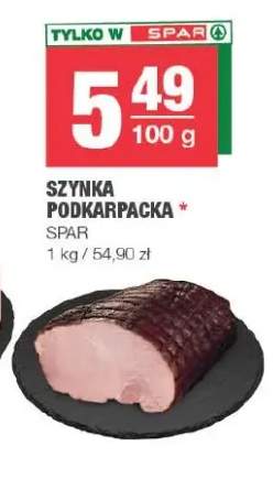 Szynka podkarpacka SPAR