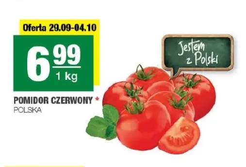 Pomidory czerwone polskie