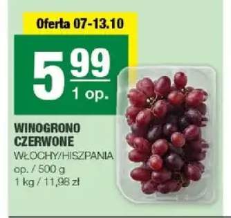 Winogrona czerwone