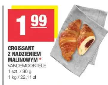 Croissant z nadzieniem malinowym Vandemoortele