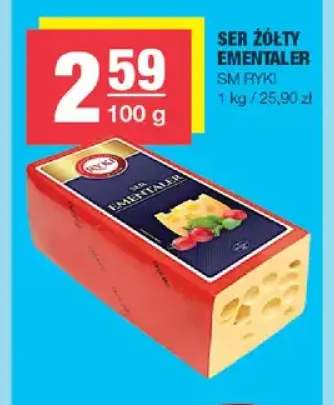 Ser żółty ementaler SM Ryki