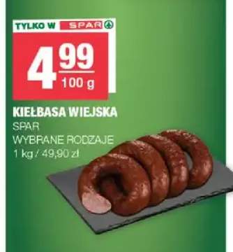 Kiełbasa wiejska Spar