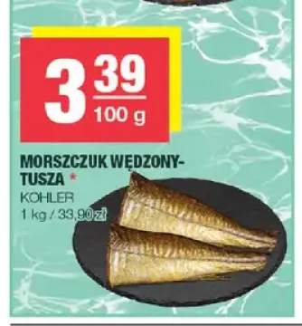Morszczuk wędzony tusza Kohler