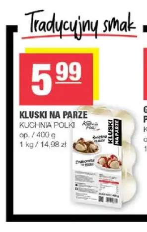 Kluski na parze Kuchnia Polki