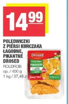 Polędwiczki z piersi kurczaka łagodne Drosed +1 wariant