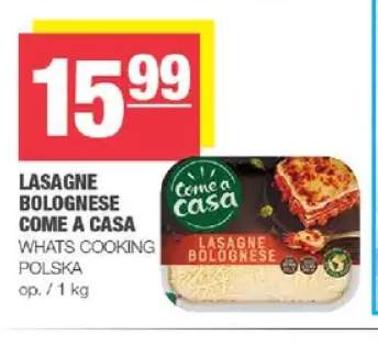 Lasagne Bolognese Come a Casa