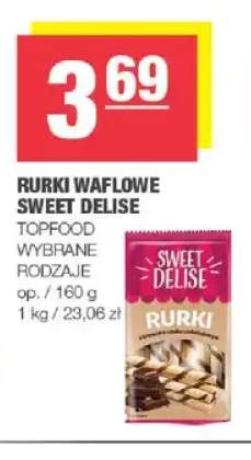 Rurki waflowe Sweet Delise