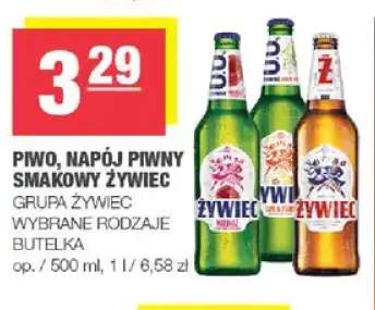 Napój piwny smakowy Żywiec Malinż +2 warianty