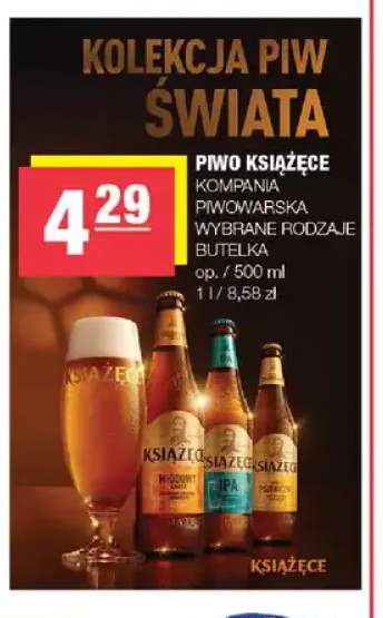 Piwo Książęce Miodowe +2 warianty