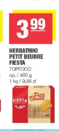 Herbatniki Petit Beurre Fiesta