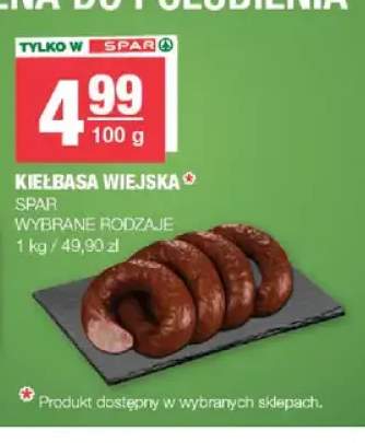Kiełbasa wiejska SPAR