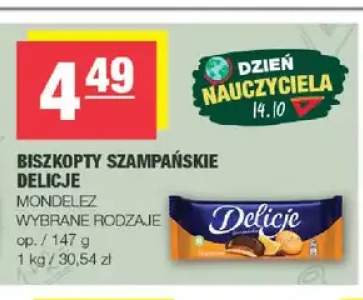 Biszkopty szampańskie Delicje