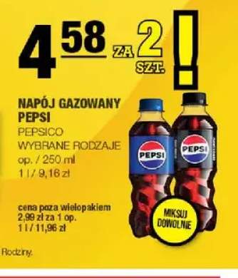 Napój gazowany Pepsi