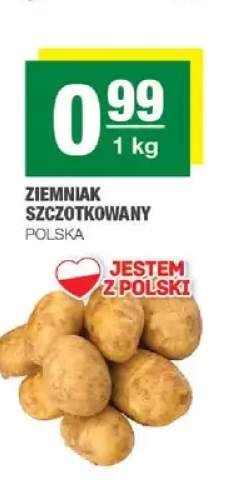 Ziemniaki szczotkowane polskie