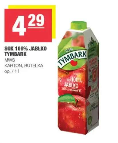 Sok jabłko Tymbark 100%