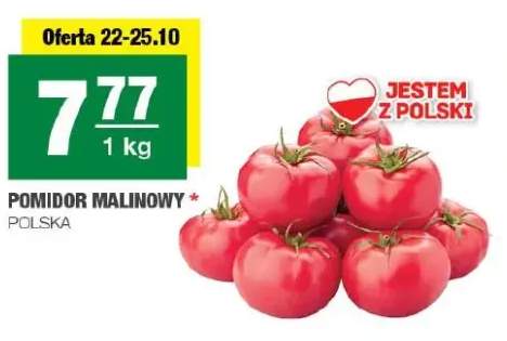 Pomidory malinowe polskie