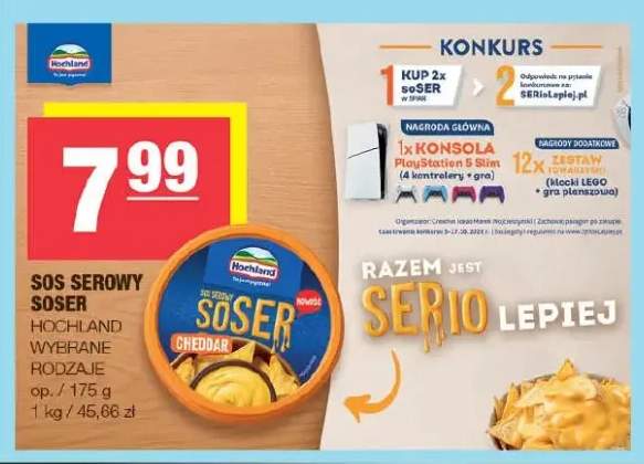 Sos serowy Soser Hochland